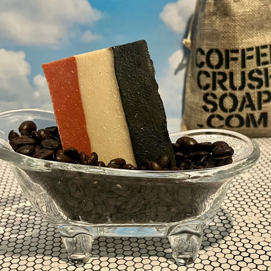 Neapolitan Affogato Soap