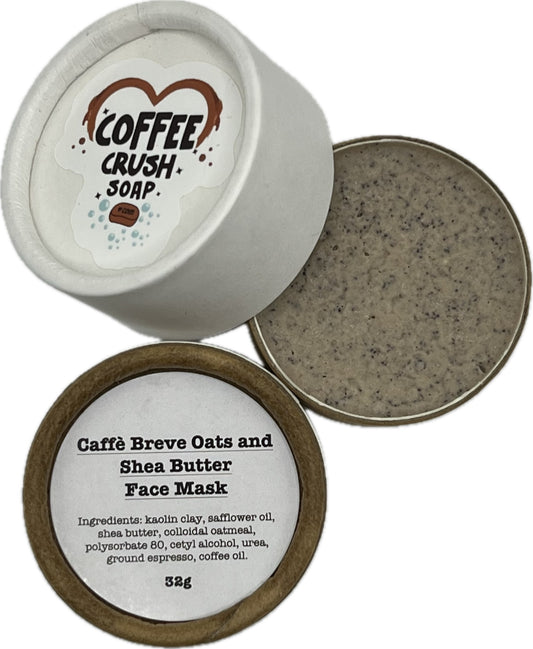 Caffè Breve Oats and Shea Butter Face Mask