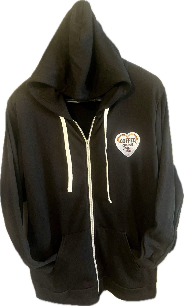 Coffee Crush Soap Zip-Up Hoodie