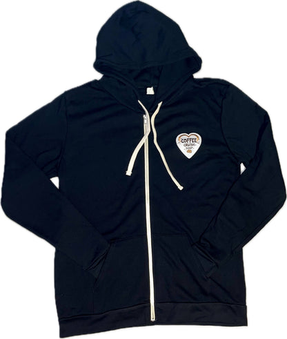 Coffee Crush Soap Zip-Up Hoodie